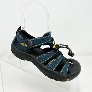 KEEN Newport H2 Youth Kids Waterproof Sandals Navy Blue Size 13